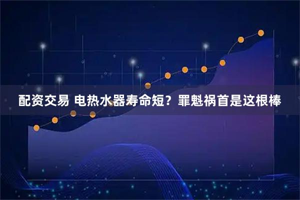 配资交易 电热水器寿命短?罪魁祸首是这根棒
